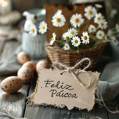Feliz P&aacute;scoa, criado por IA