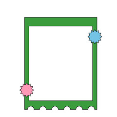 Colorful Retro Frame