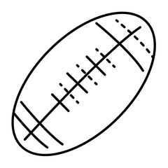 Sports goods line icon pack