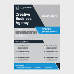 Corporate Business Flyer Design Simple