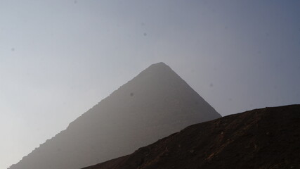 Egyptian Pyramid backlit