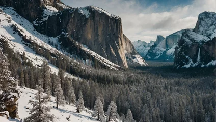 Wandcirkels plexiglas Yosemite, California  © rouda100