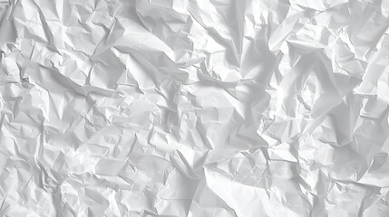 A white background with paper that is torn and crumpled