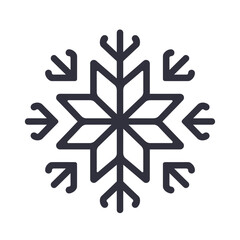 snowflakes on a white background