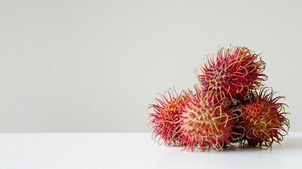 rambutan background for text.