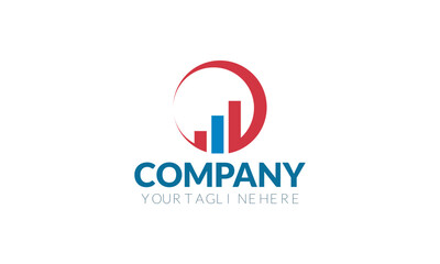 Simple Business Logo Design vector illustration.