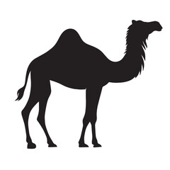 Retro Camel & Sloth Silhouettes, Camel & Sloth Silhouettes, Camel & Sloth Artwork