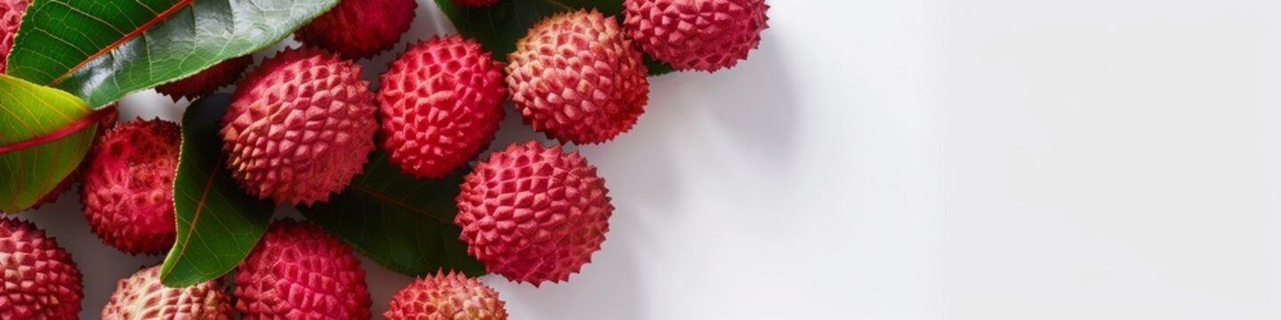 lychee fruit background.