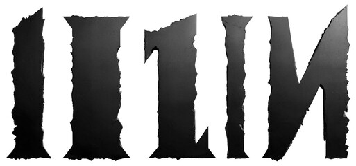 Symbolic black slabs.