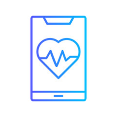 Daily Health App Vector Icon
