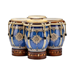 Obraz na płótnie Canvas ramadan drums from the right side png