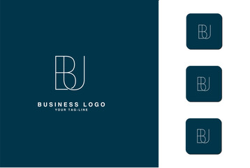 BU, UB, B, U, Abstract Letters Logo Monogram
