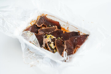 かつおのタタキの漬け