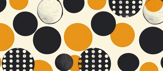 Geometric Dotted Seamless Pattern for Interior Design, Fabric, and Wrapping Paper