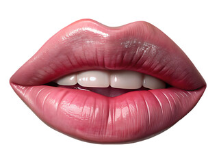 pink lips