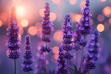 The soft lavender of twilight skies, painting a dreamy backdrop for stargazers and romantics alike....