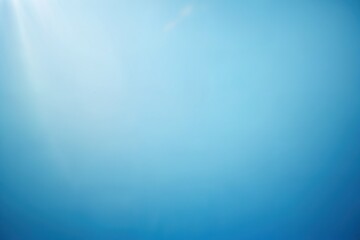 Blue pastel background with sunshine glare.