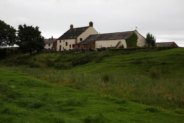 Bleatarn farm - along the Hadrian's wall between Carlisle and Wallton - Cumbria - England - UK