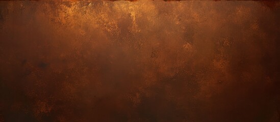 A flat surface of rusted metal, with visible textures and the natural coloration of steel, providing an industrial background - obrazy, fototapety, plakaty