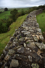 Along the Hadrian's wall between Gilsland and Twice Brewed - Northumberland - England - UK © Collpicto