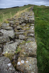 Along the Hadrian's wall between Gilsland and Twice Brewed - Northumberland - England - UK