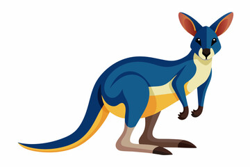 Vector design of a Kangaroo