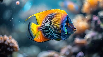 beautiful lfish in sea