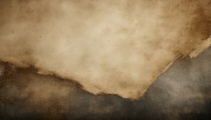 Vintage Patina: Grungy and Worn Paper Background