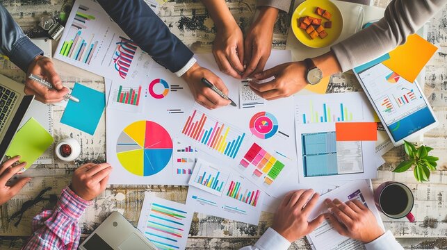 Startup marketing team meetings, relaxed and happy meetings, brainstorming sessions for implementation planning, management by new generations. The idea of opening a startup company.