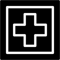 Pharmacy, Healthcare and Medical, Signaling, Hospital, Sign, Cross Icon