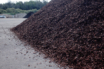 pine bark mulch for bulk sale in landscaping supple store 