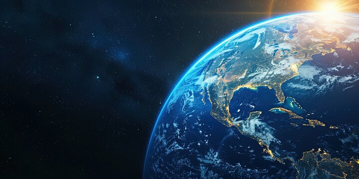 Planet Earth view from space,milky way,galaxy,space travel,view from window,background,wallpaper.