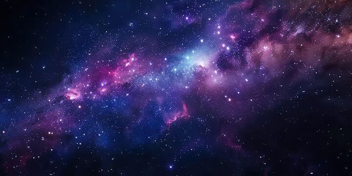 Space, universe, galaxies, starry sky landscape, symbol, infinity, background, wallpaper.