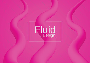 Abstract background fluid design template