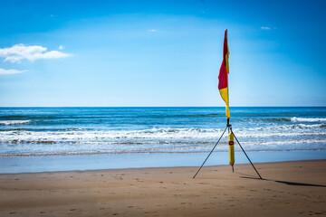Beach flag