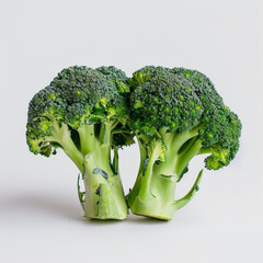broccoli, vegetable, food, green, healthy, isolated, fresh, raw, white, organic, diet, ingredient, freshness, brocoli, cabbage, vegetarian, nutrition, health, eating, nature, plant, stem, ripe, vegeta