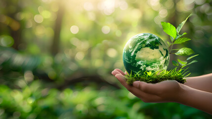 Sustainability background, Climate Change, Plant a tree, sustainable wallpaper for text and presentations