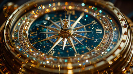 Fantasy  Zodiac Compass.  Astronomy Tool