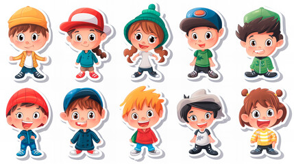 Kids Stickers Collection