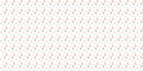 Seamless Pattern Abstract Hand Drawn Background with shapes