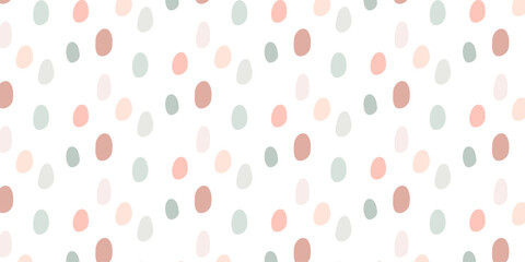 Seamless Pattern Abstract Hand Drawn Background with shapes