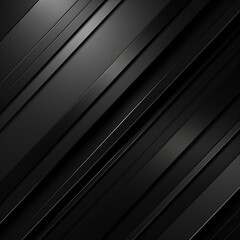 3d photo of abstract black background made with generative ai