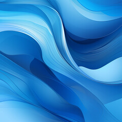 3d photo of abstract blue background made with generative ai
