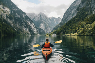 Serene Lake Kayaking
