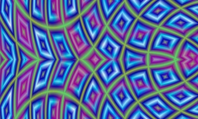 pattern seamless vector design wallpaper art texture illustration psychedelic ornament backdrop geometric decoration color colorful retro fabric textile mosaic stripe tribal blue bright decor line