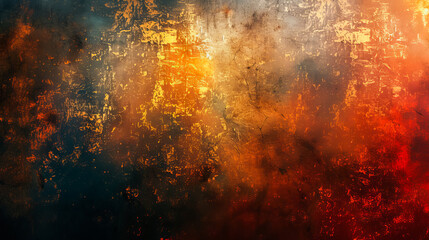 Weathered Wall Background with Rough Texture . Vintage Grunge Wall - obrazy, fototapety, plakaty