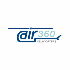 Helicopter logo design vector template