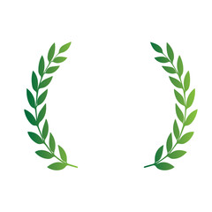 Leaves of tropical trees, ferns, exotic leaves, stamp, leaf shape, leaf stencils, color gradient, element, bright sticker, design with graphic symbols of the logo, the ability to change color and size