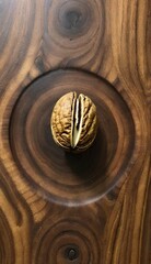 Walnut background generative ai 