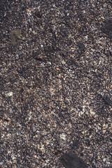 texture of the granite surface on a rocky mountain close-up